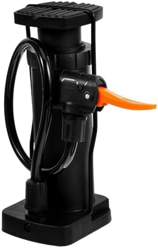 Ergonomic portable cycling travel pump
