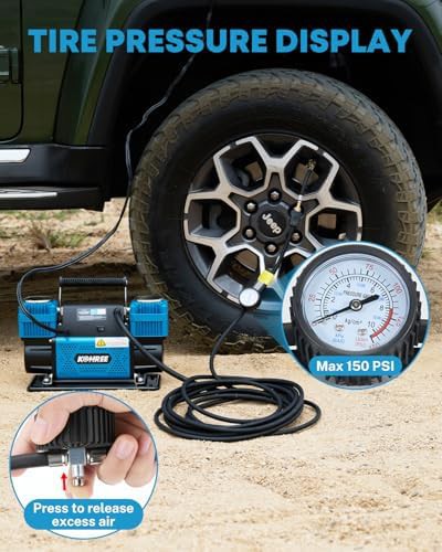 Heavy Duty Dual Cylinder Truck Air Compressor — photo 4