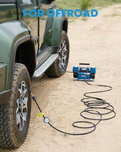 Heavy Duty Dual Cylinder Truck Air Compressor — photo 5