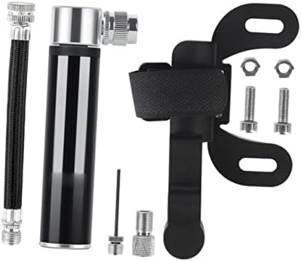 Black Manual Mini Bike Inflator