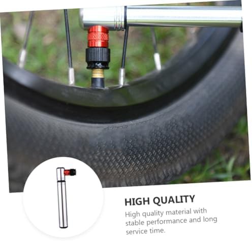 Silver Aluminum Alloy Bike Pump — photo 3