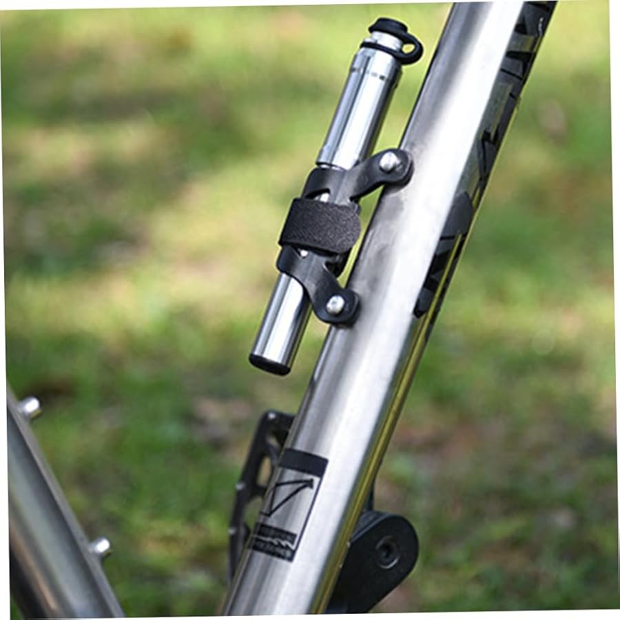 Silver Aluminum Alloy Bike Pump — photo 4