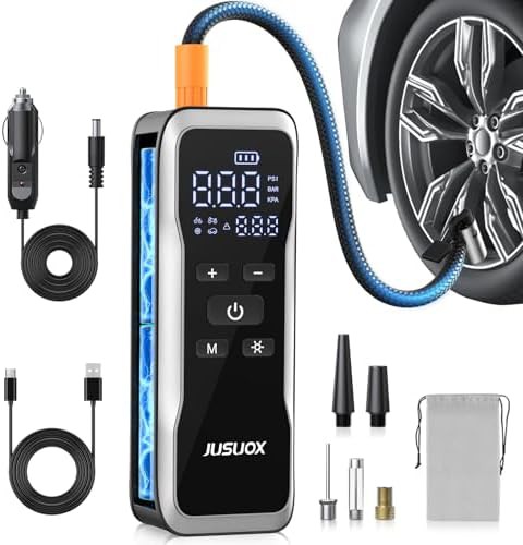 Dual power portable air compressor