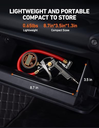 T1 heavy duty digital tire gauge — photo 4