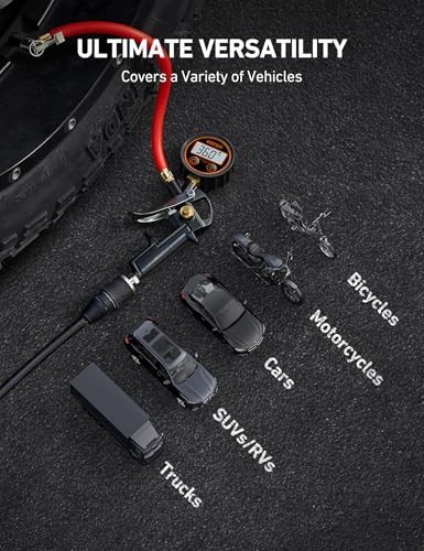 T1 heavy duty digital tire gauge — photo 5