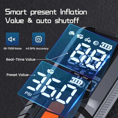Mini cordless auto shutoff air pump — photo 4