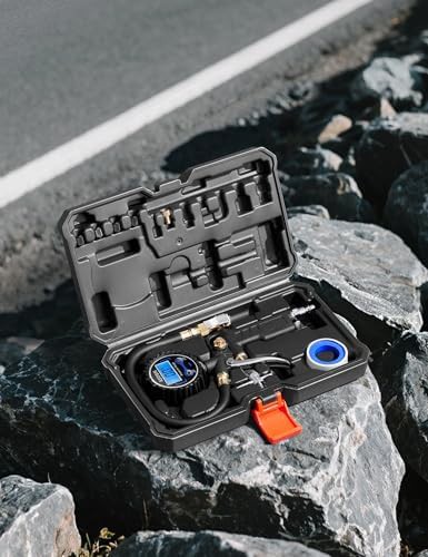 High precision digital tire inflator gauge — photo 3