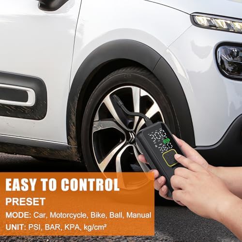 Fast smart portable tire air pump — photo 5