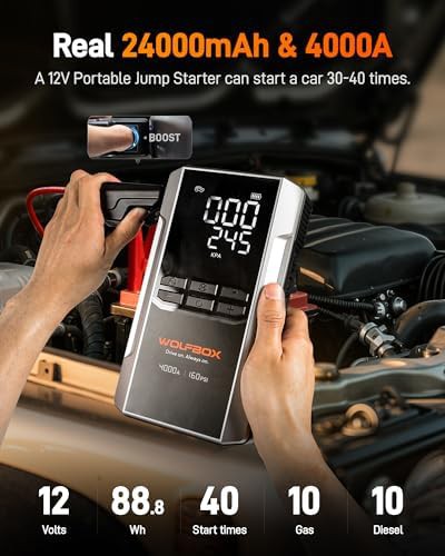 Jump starter and air compressor combo — photo 3