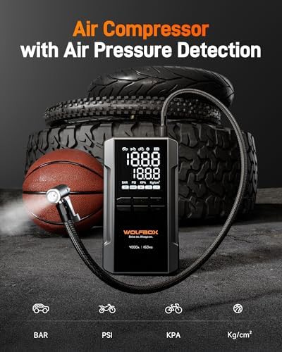 Jump starter and air compressor combo — photo 4