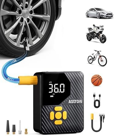 Fast inflation digital tire pump
