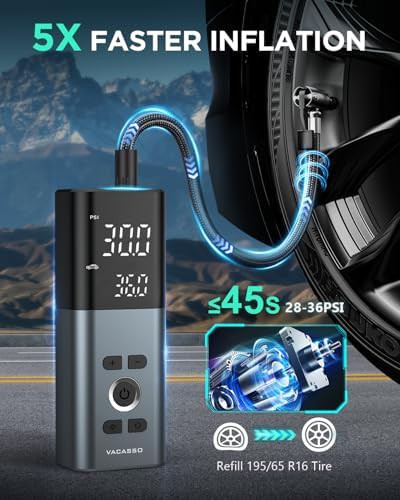 Fast Inflation Heavy Duty Air Compressor — photo 2