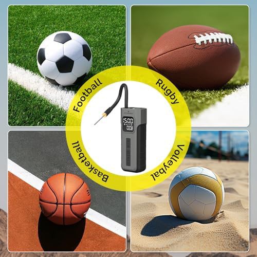 Mini Electric Bike Pump with Digital Gauge — photo 4