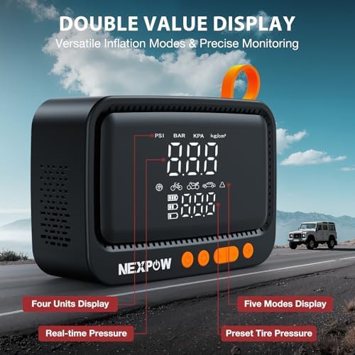 Orange Portable High Pressure Air Compressor — photo 5