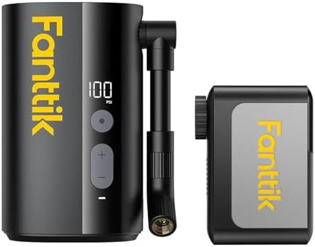 Mini Tiny Bicycle and Bike Tire Pump