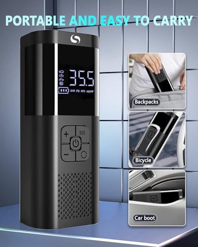 Servomaster cordless portable car tire inflator — photo 4