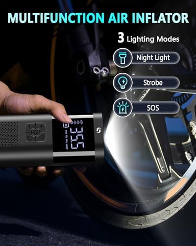 Servomaster cordless portable car tire inflator — photo 5