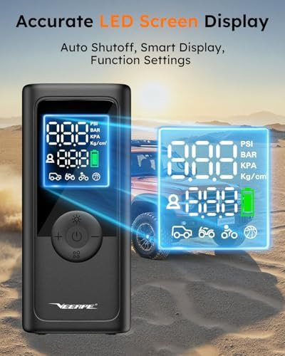 Tiny Mini Cordless Bike Tire Pump — photo 4
