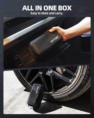 Portable air compressor with Type-C charging — photo 3