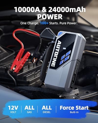 High capacity jump starter and inflator — photo 3