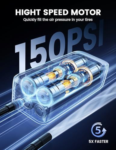 Fast Cordless Smart Tire Pump — photo 3