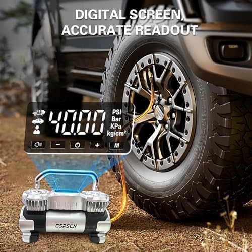 Digital Metal Car Tire Inflator — photo 5