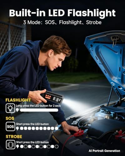 Cordless and 12V DC portable air inflator — photo 4