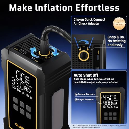 Heavy Duty Cordless Inflator for Trucks and SUVs — photo 4