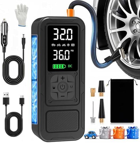 Cordless fast inflation car pump