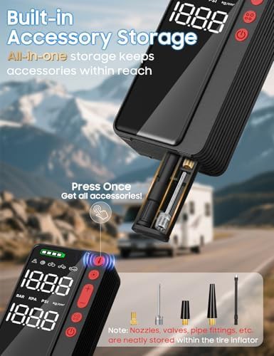High Capacity Battery Portable Inflator — photo 2