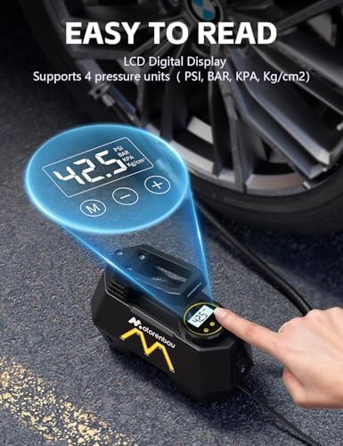 Portable 12V DC car air compressor — photo 4