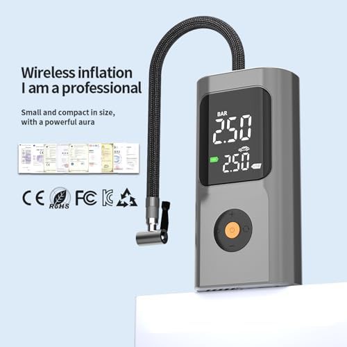 Portable digital air pump with auto shut off — photo 4