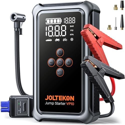 High Power Jump Starter with Air Compressor