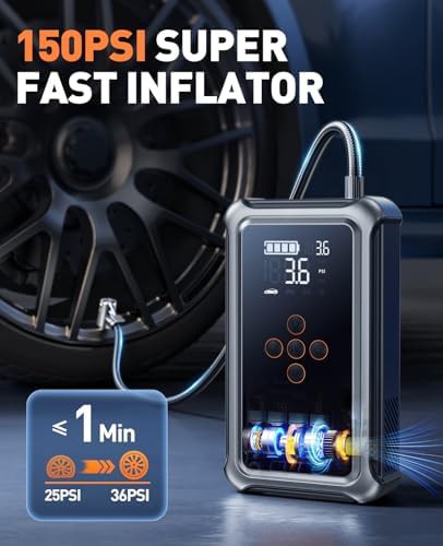 High Power Jump Starter with Air Compressor — photo 3