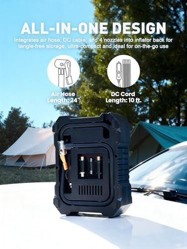 Portable 12V DC Car Air Compressor — photo 3