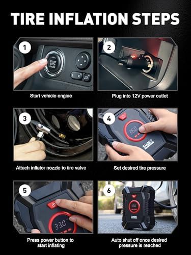Portable 12V DC Car Air Compressor — photo 4