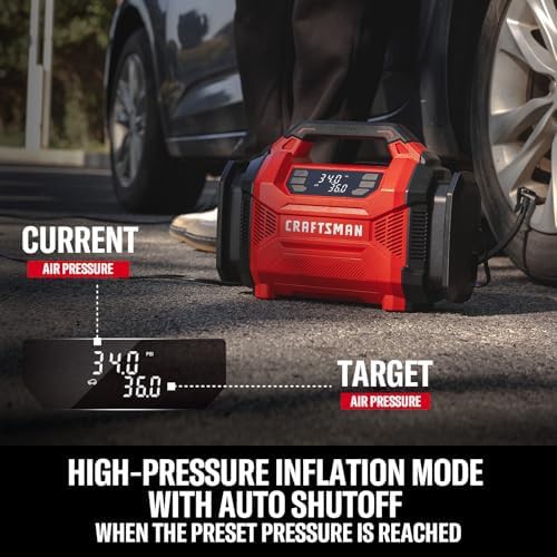 Dual Power Digital Inflator with Auto Shutoff — photo 3