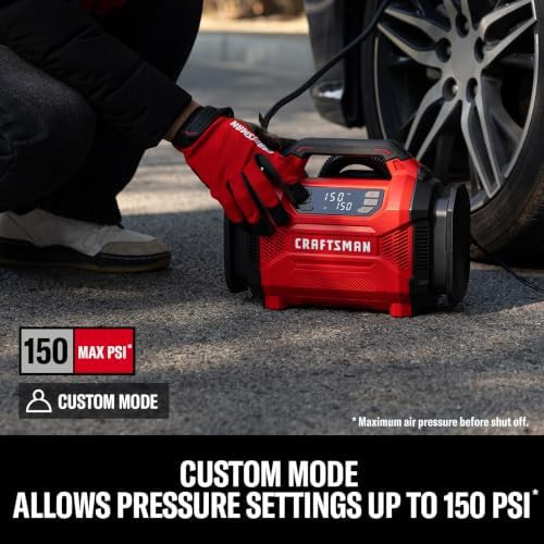 Dual Power Digital Inflator with Auto Shutoff — photo 4