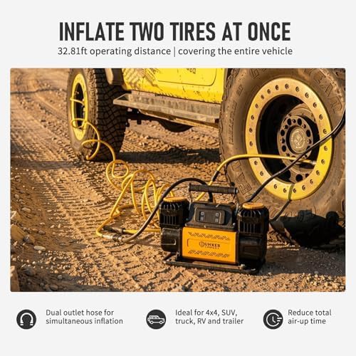 Dual tire off-road air compressor — photo 4