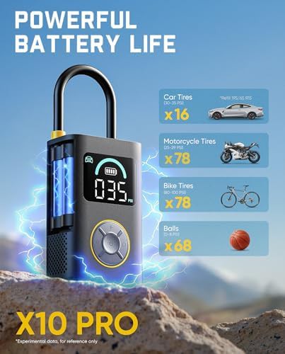 Handheld Cordless Fast Bike Tire Inflator — photo 4