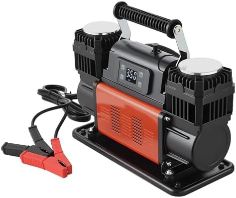 Auto Stop Portable Inflator with LCD Display