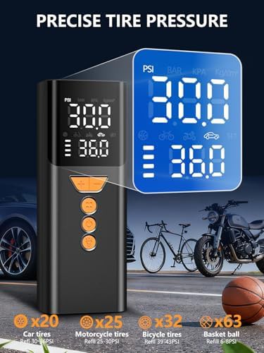 Portable Air Compressor with Memory Function — photo 3