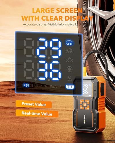 High capacity jump starter with air — photo 4