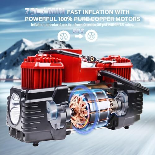 Portable dual cylinder pump with analog gauge — photo 5
