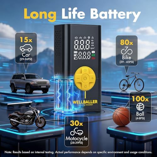 Long Battery Life Cordless 150 PSI Inflator — photo 2