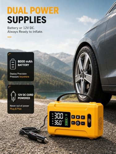 Portable air pump with 160 PSI capacity — photo 3