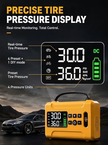 Portable air pump with 160 PSI capacity — photo 4