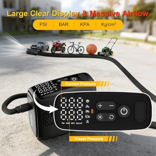 Car portable air compressor for vehicles — photo 4