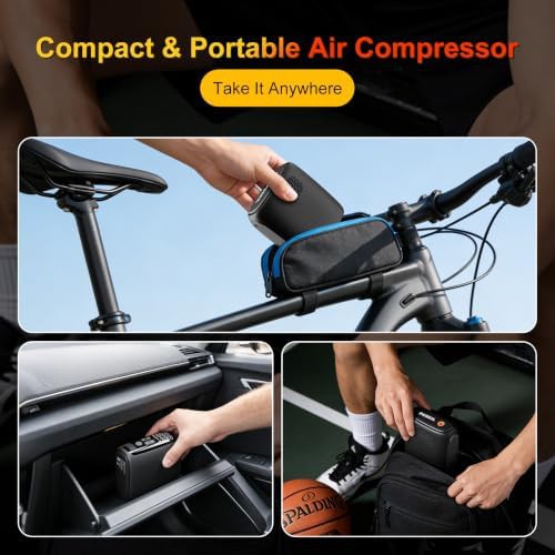 Car portable air compressor for vehicles — photo 5