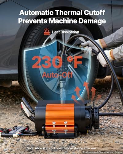 One Horsepower Portable High Flow Air Compressor — photo 3
